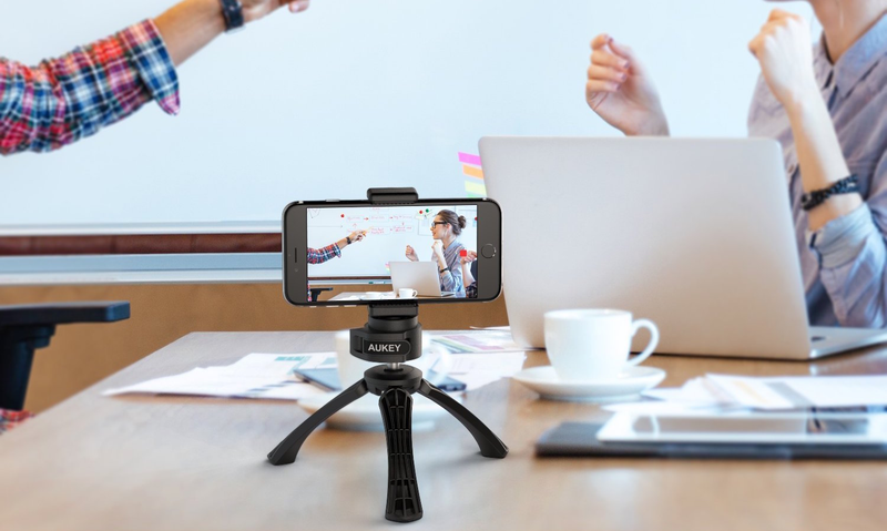 AUKEY Tripod with Mount, $9 with code KQ8YK54F